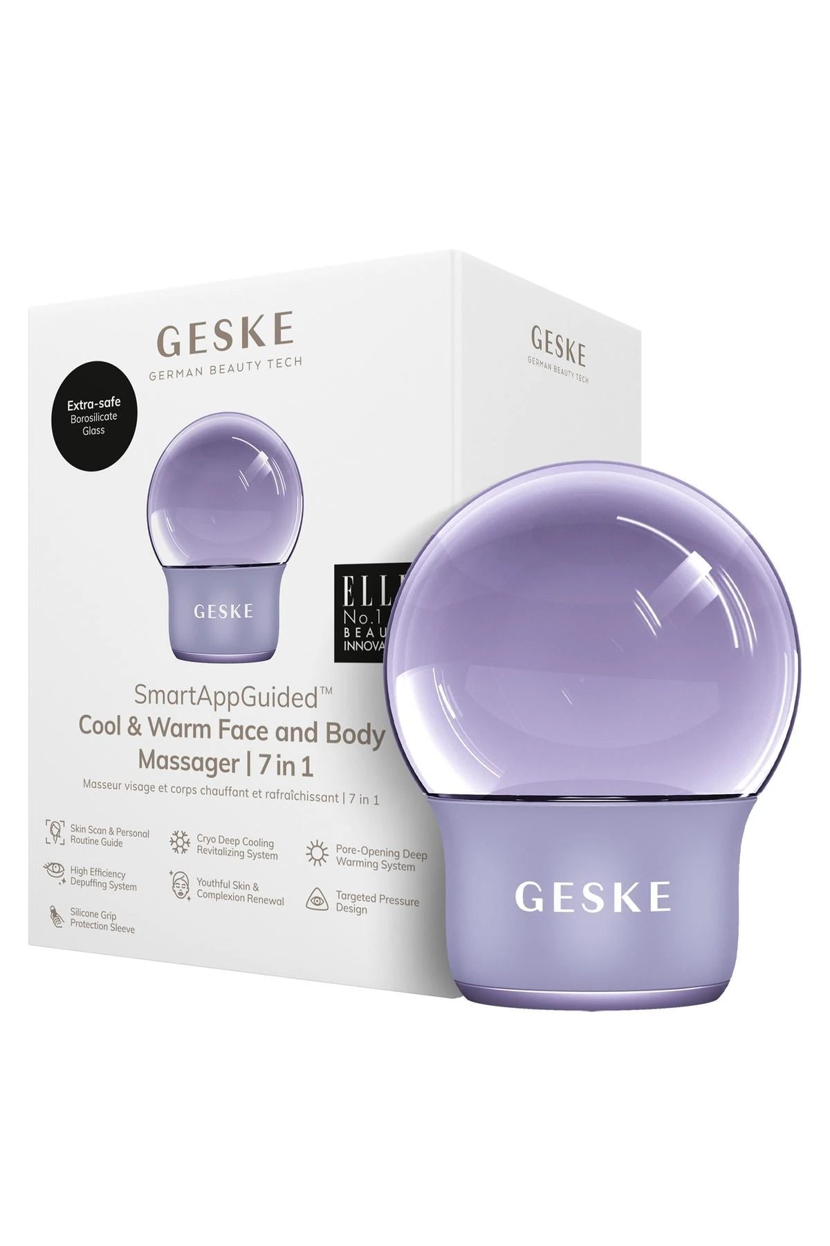 Geske-Sıcak Soğuk Yüz Ve Vücut Masaj Aleti /Cool & Warm Face And Body Massager-Cilt Bakım Aletleri-15-Milagron.com