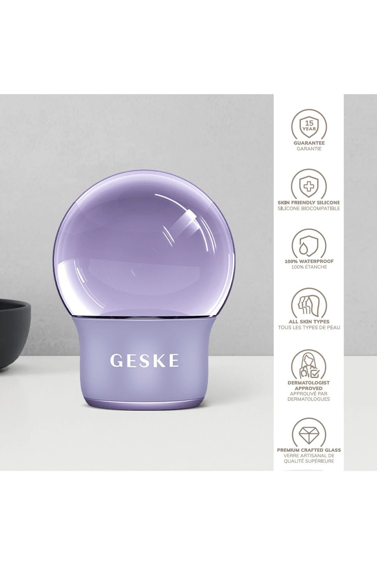 Geske-Sıcak Soğuk Yüz Ve Vücut Masaj Aleti /Cool & Warm Face And Body Massager-Cilt Bakım Aletleri-17-Milagron.com