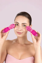 Geske-Sıcak Ve Soğuk Göz Ve Yüz Masaj Aleti | Cool & Warm Duo Eye Massager-Cilt Bakım Aletleri-4-Milagron.com