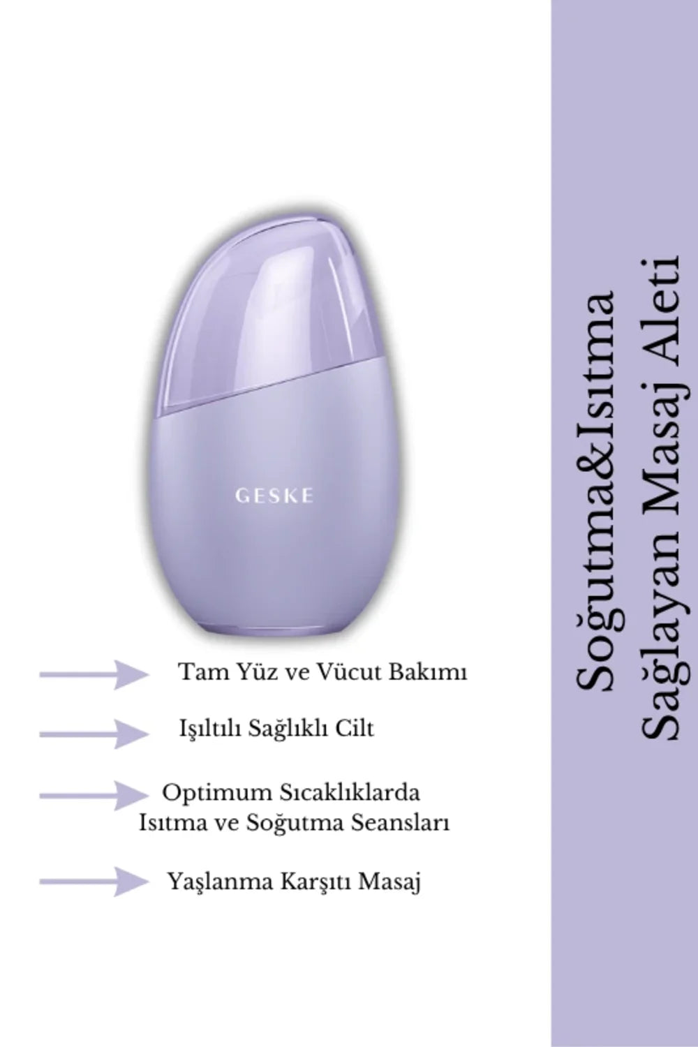 Geske-Sıkılaştırıcı , Temizleyici Ve Masaj Aletli 5'li Bakım Seti-Cilt Bakım Aletleri-14-Milagron.com