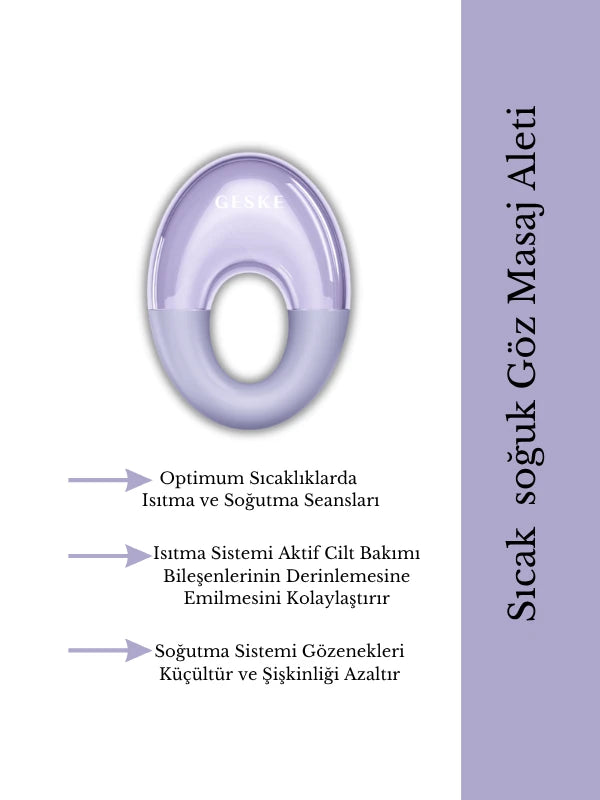 Geske-Soğutma Ve Isıtmalı Led Terapili, Yüz Maskesi Ve Temizleme 5'li Bakım Seti-Cilt Bakım Seti-12-Milagron.com