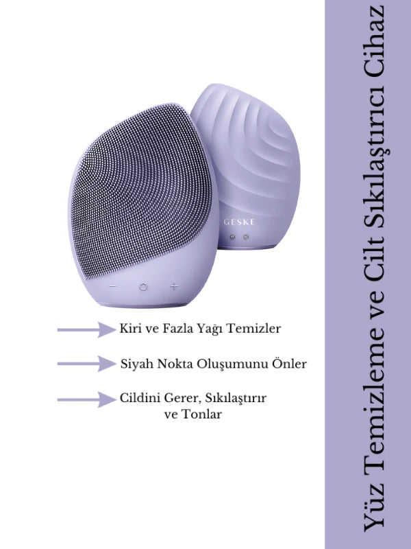 Geske-Soğutma Ve Isıtmalı Led Terapili, Yüz Maskesi Ve Temizleme 5'li Bakım Seti-Cilt Bakım Seti-14-Milagron.com