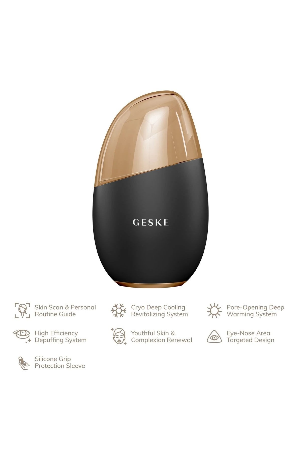 Geske-Soğutma&Isıtma Sağlayan Masaj Aleti | Cool & Warm Eye And Face Massager-Cilt Bakım Aletleri-23-Milagron.com