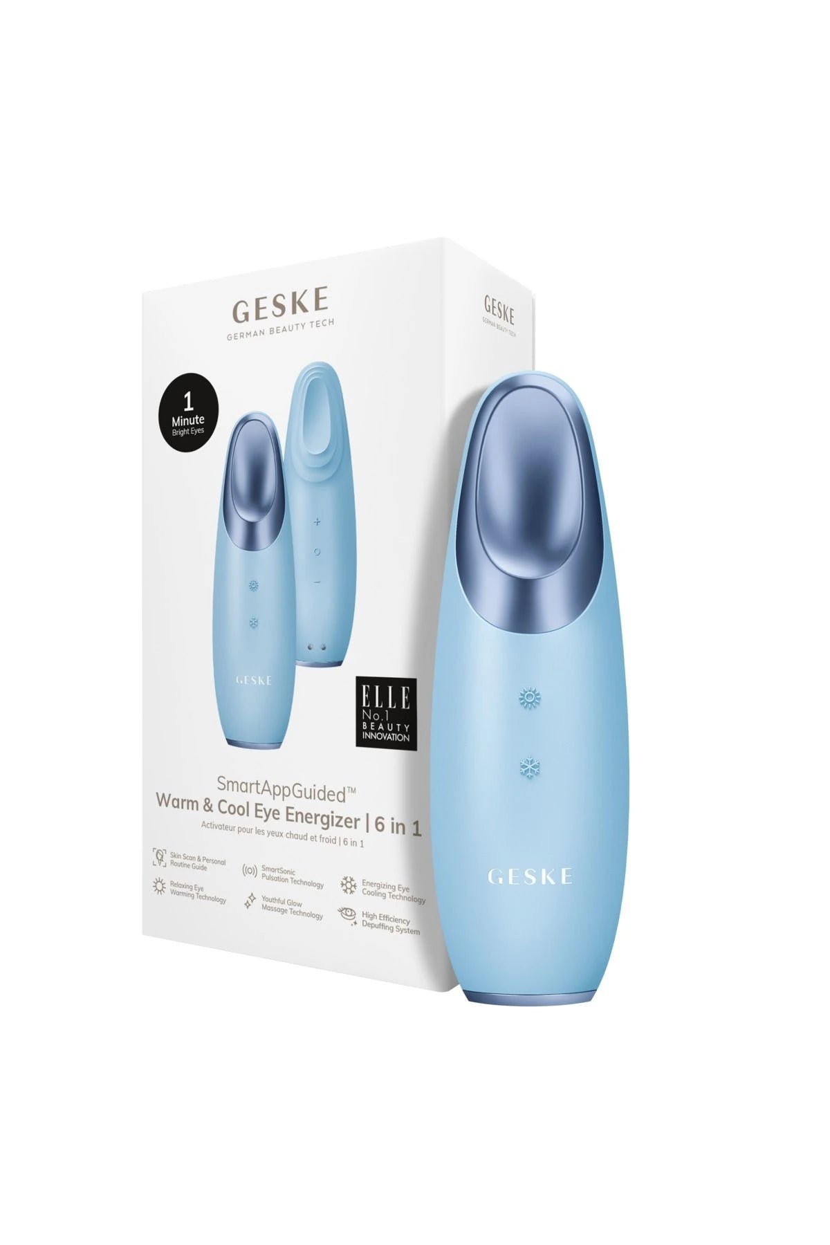 Geske-Titreşimli Soğutma Ve Isıtma Sağlayan Akıllı Göz Çevresi Masaj Cihazı | Warm & Cool Eye Energizer-Cilt Bakım Aletleri-19-Milagron.com
