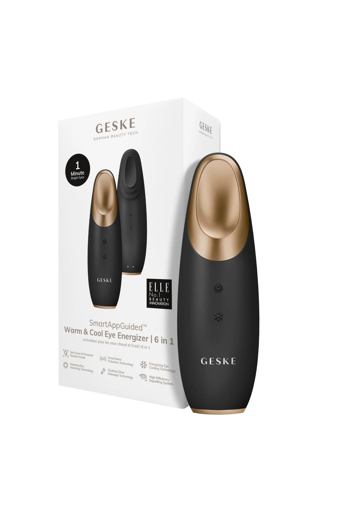 Geske-Titreşimli Soğutma Ve Isıtma Sağlayan Akıllı Göz Çevresi Masaj Cihazı | Warm & Cool Eye Energizer-Cilt Bakım Aletleri-35-Milagron.com