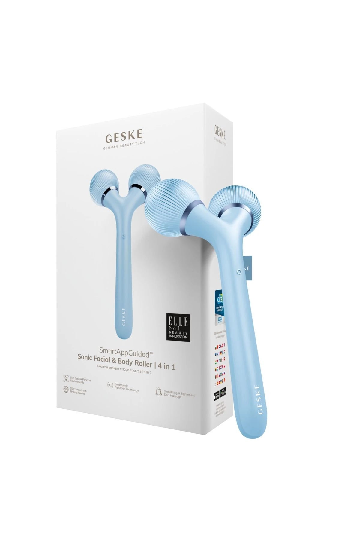 Geske-Titreşimli Yüz Şekillendirici Ve Vücüt Bakım Roller Cihazı | Sonic Facial & Body Roller-Cilt Bakım Aletleri-8-Milagron.com