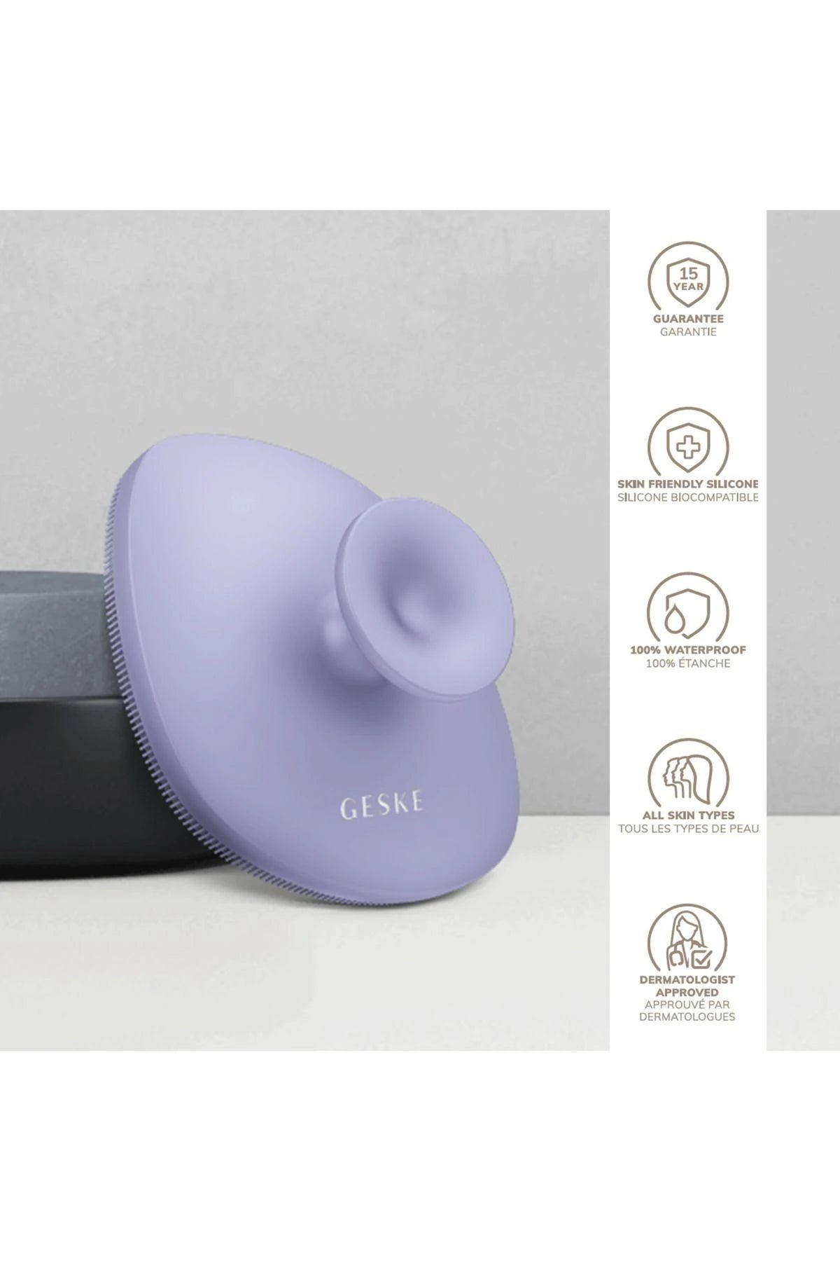 Geske-Yumuşak Silikonlu Vücut Temizleme Fırçası | Body Brush-Cilt Bakım Aletleri-10-Milagron.com