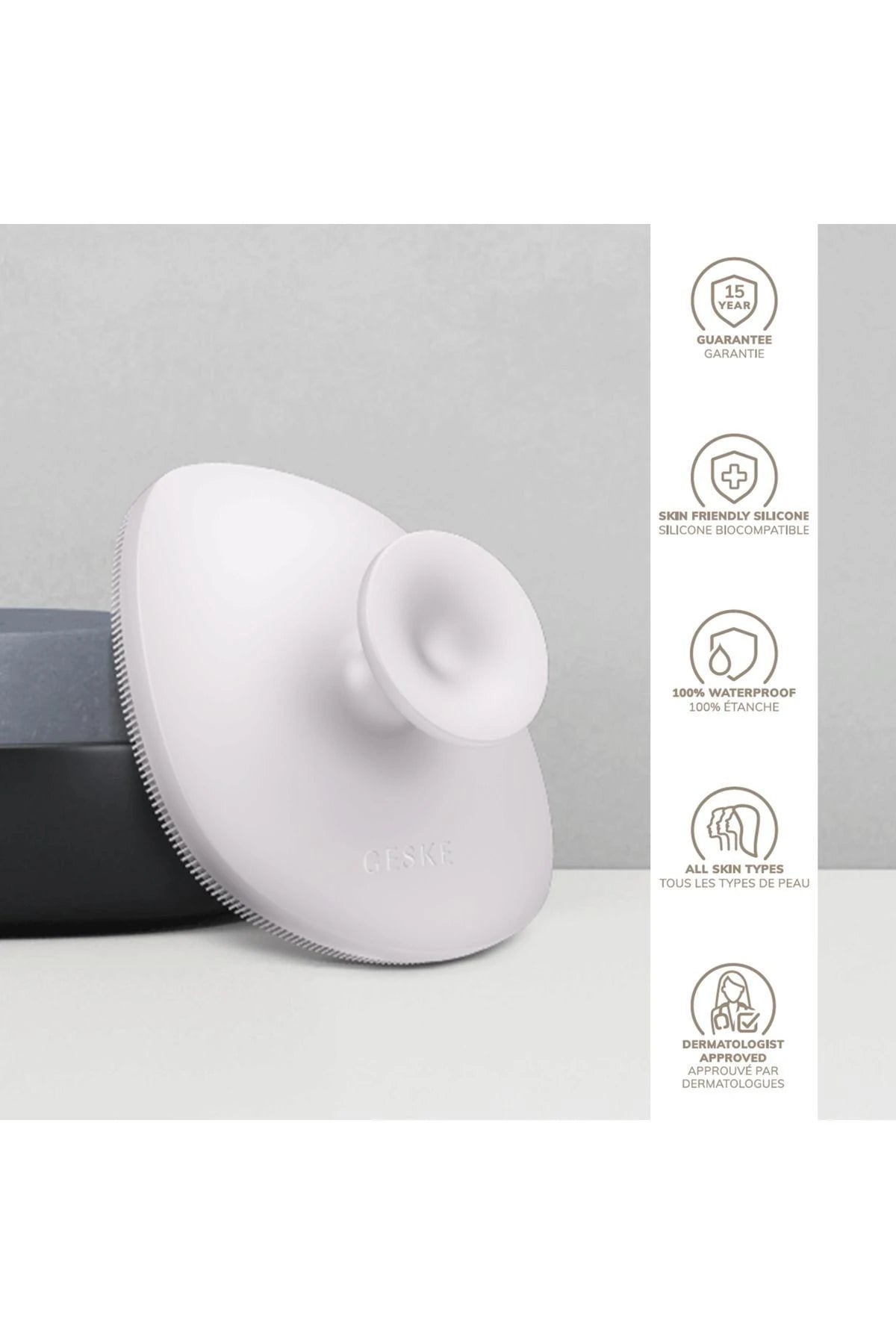 Geske-Yumuşak Silikonlu Vücut Temizleme Fırçası | Body Brush-Cilt Bakım Aletleri-24-Milagron.com