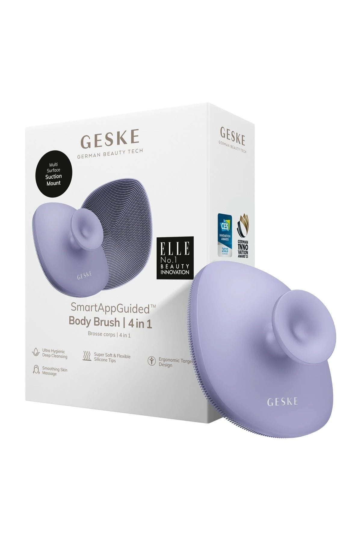 Geske-Yumuşak Silikonlu Vücut Temizleme Fırçası | Body Brush-Cilt Bakım Aletleri-8-Milagron.com