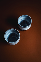 Orin Stoneware Bardak – Terracotta & Mavi & Beyaz - 2