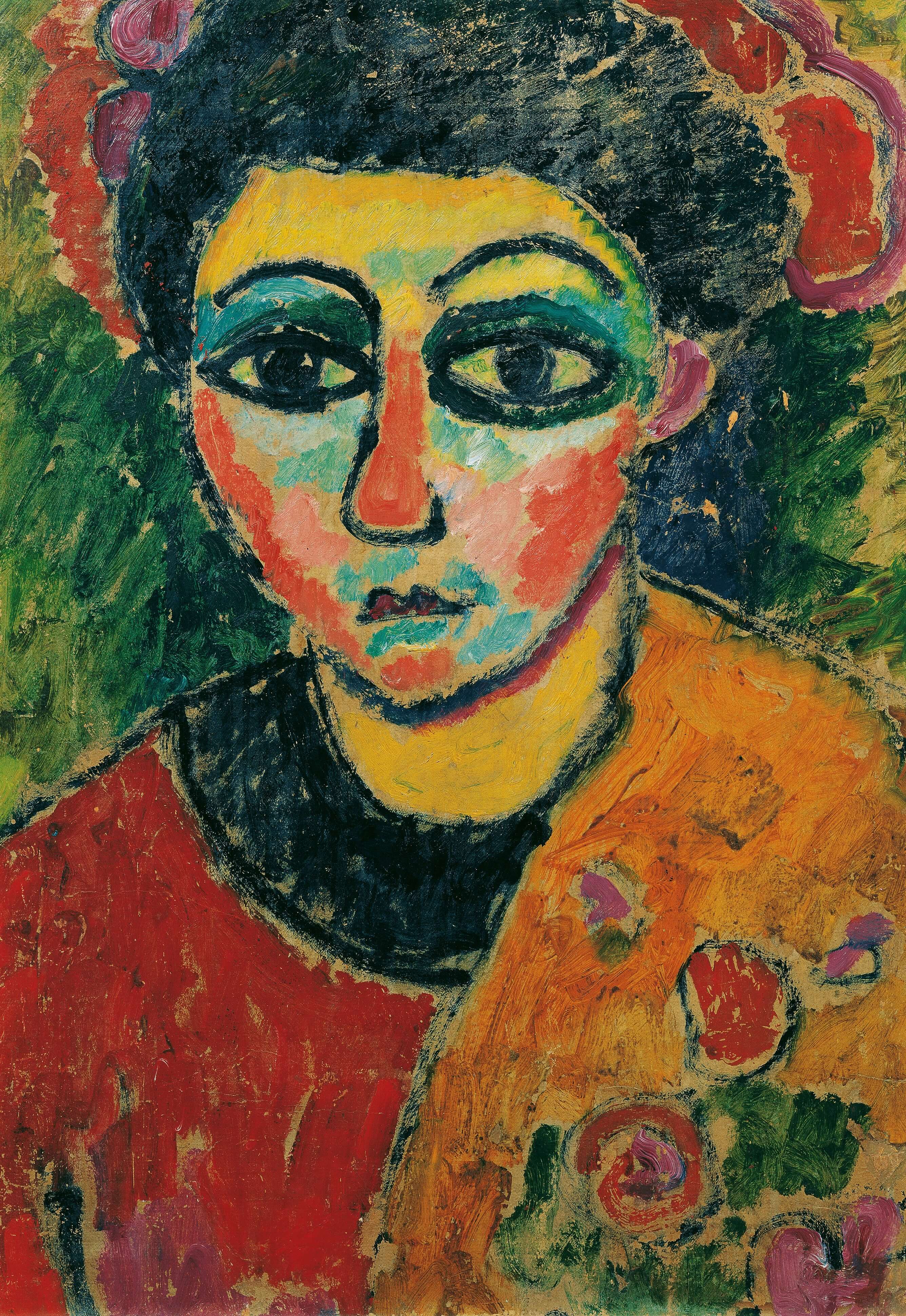 Alexej Von Jawlensky - Kadın Portresi