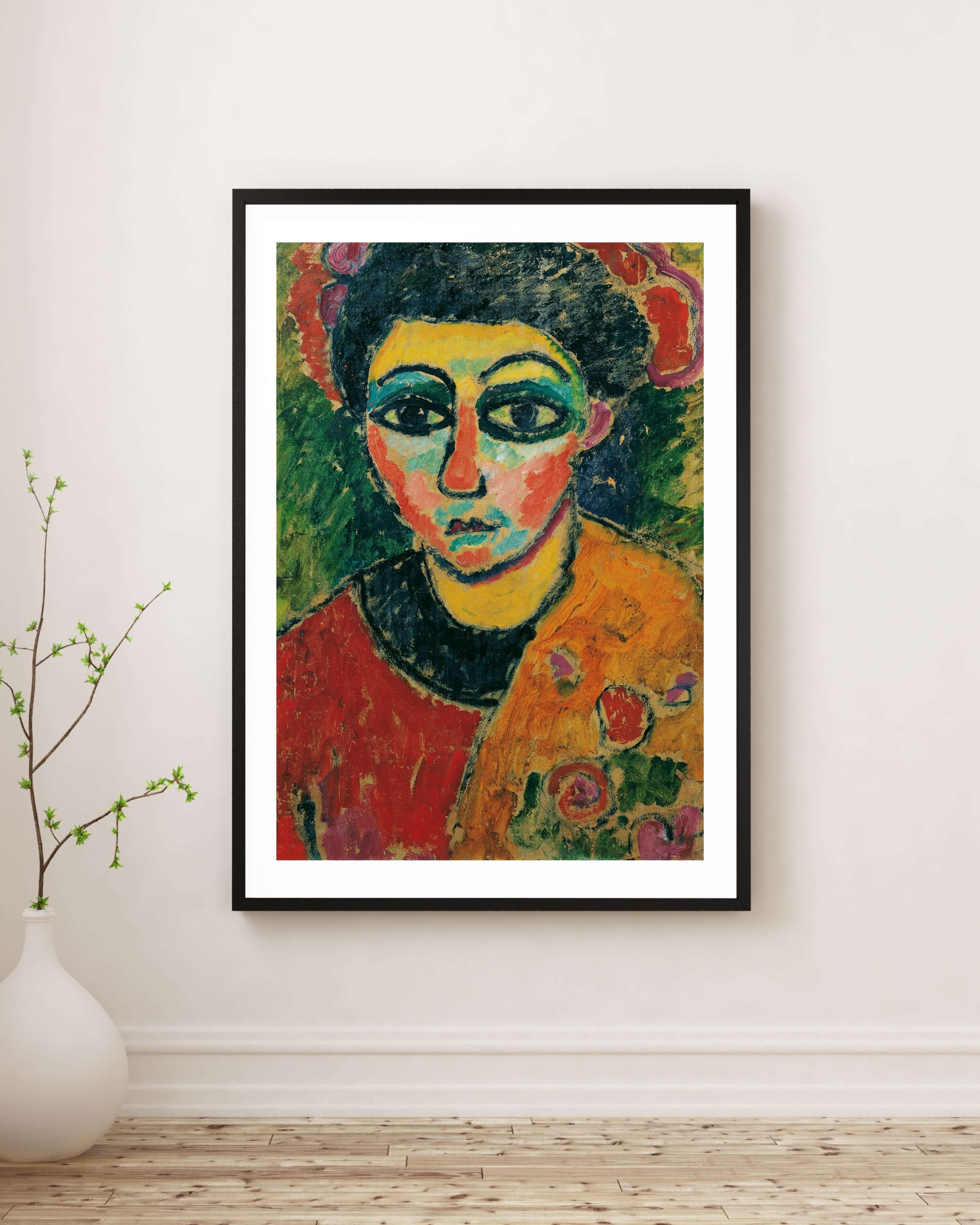Alexej Von Jawlensky - Kadın Portresi