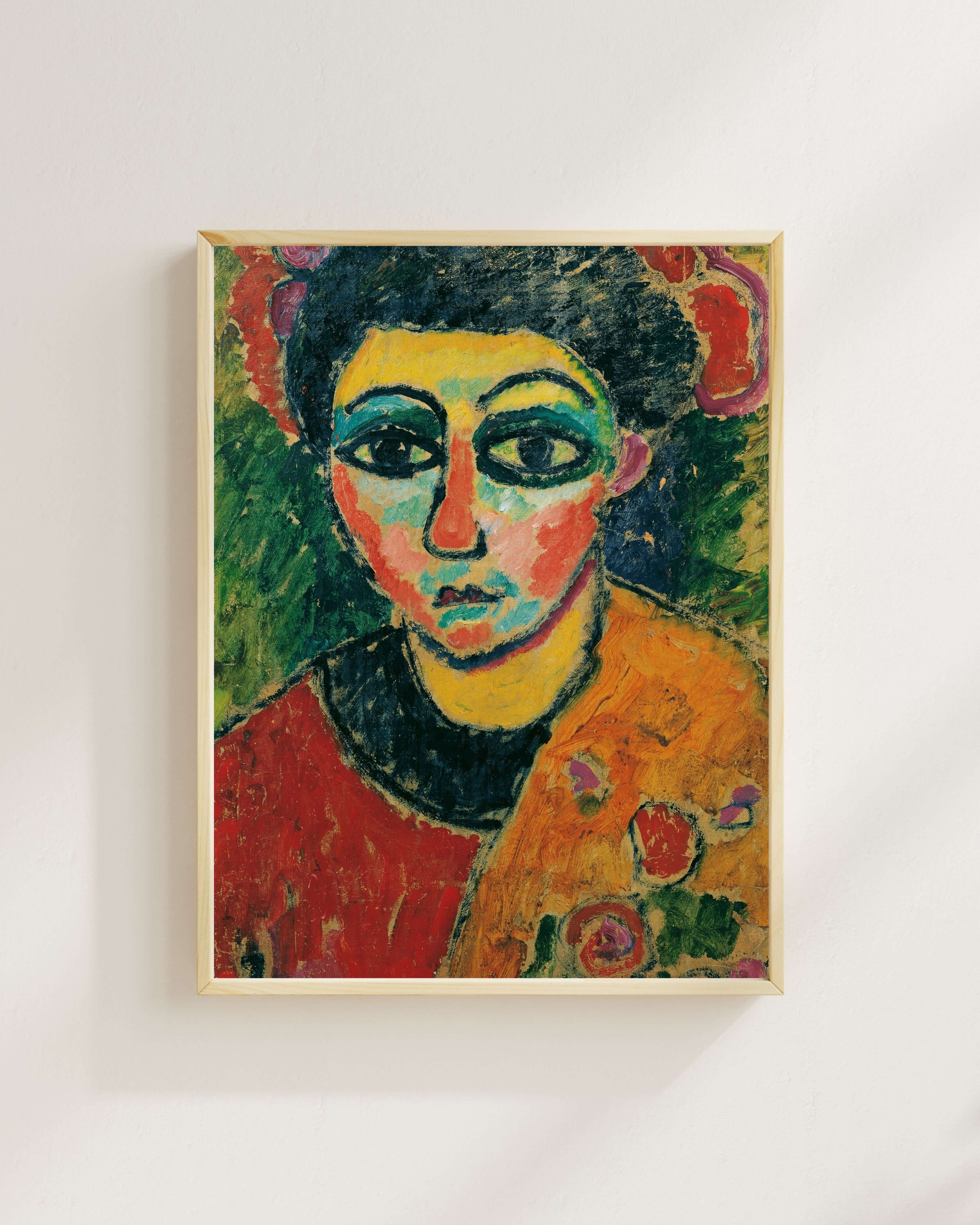 Alexej Von Jawlensky - Kadın Portresi
