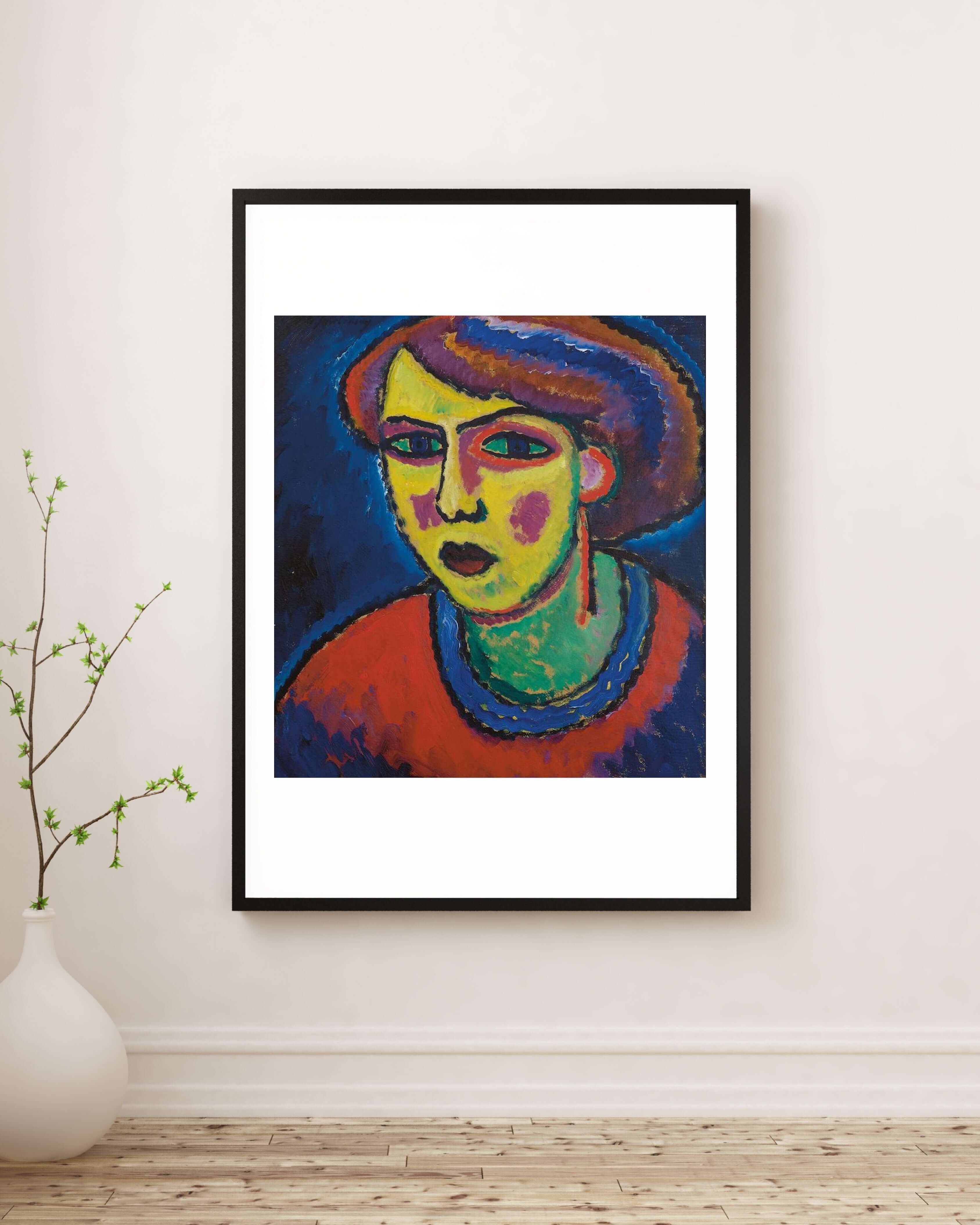 Alexej Von Jawlensky - Sarışın Kadın
