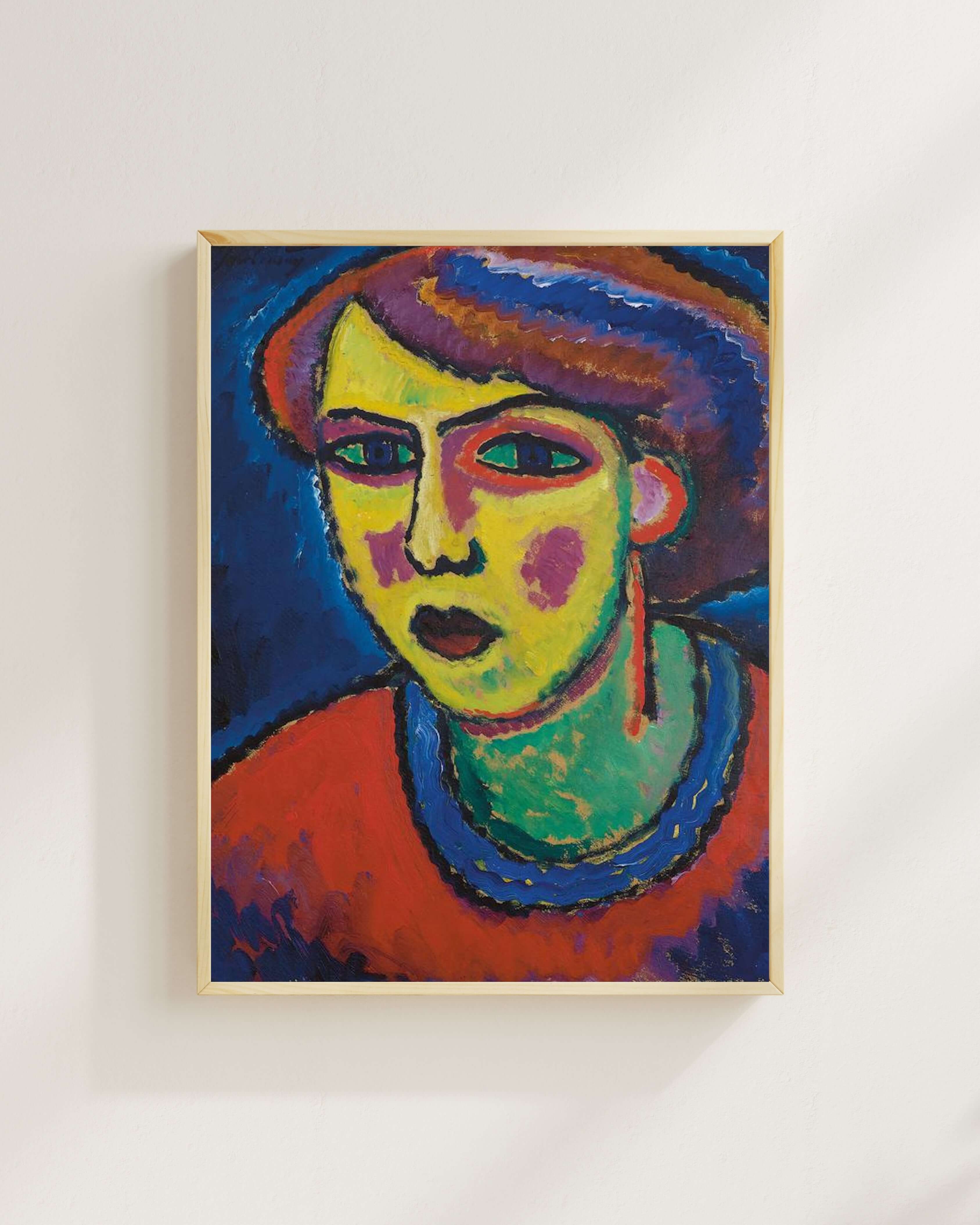 Alexej Von Jawlensky - Sarışın Kadın