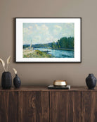 Alfred Sisley - Oise Nehri Kıyıları