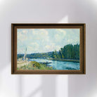 Alfred Sisley - Oise Nehri Kıyıları