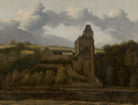 Allart Van Everdingen - Montjardin Kalesi Görünümü