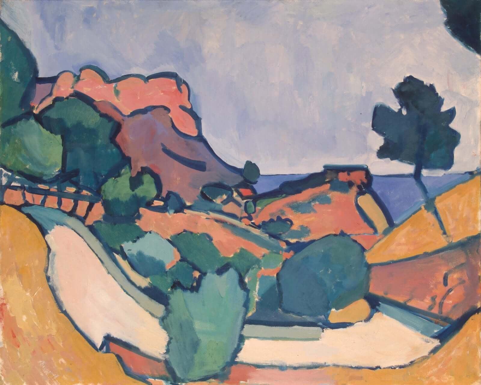 André Derain - Dağlarda Yol