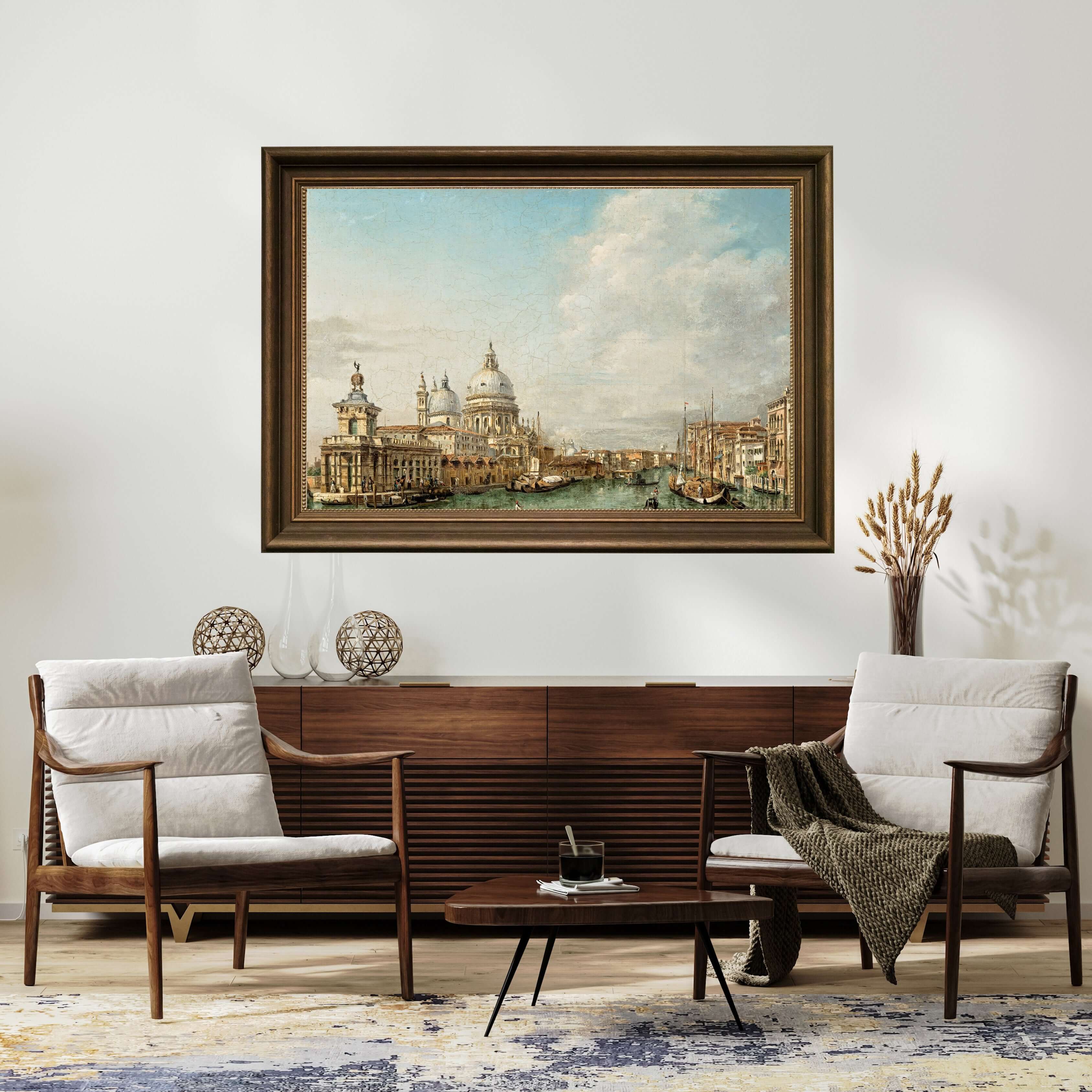 Angiolo Barbini - Venedik’Te Büyük Kanal