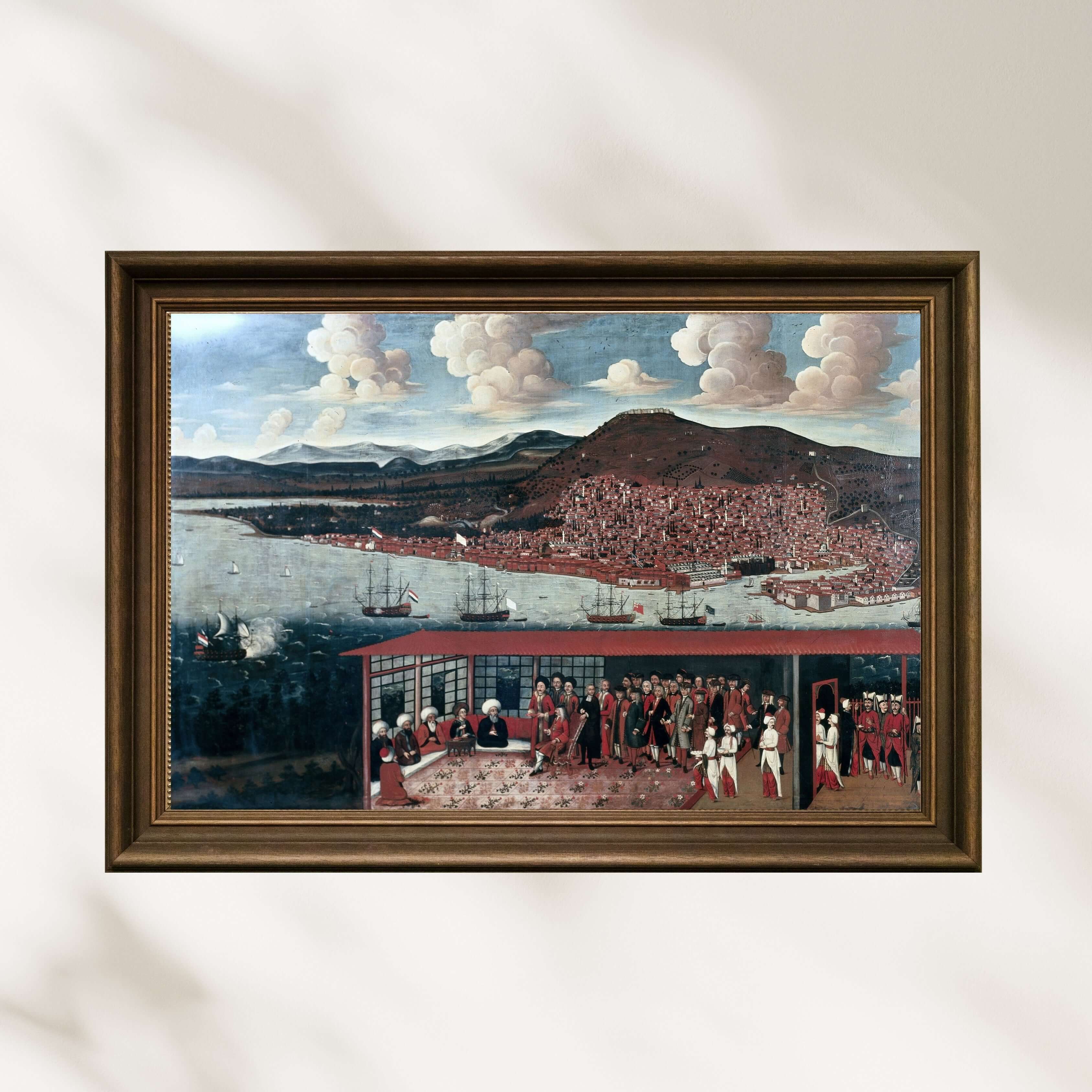 Anonim - İZmir Manzarası
