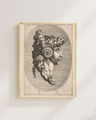 Anonim - Üç Yüz Ve Bir Koç Başı Kompozisyonu