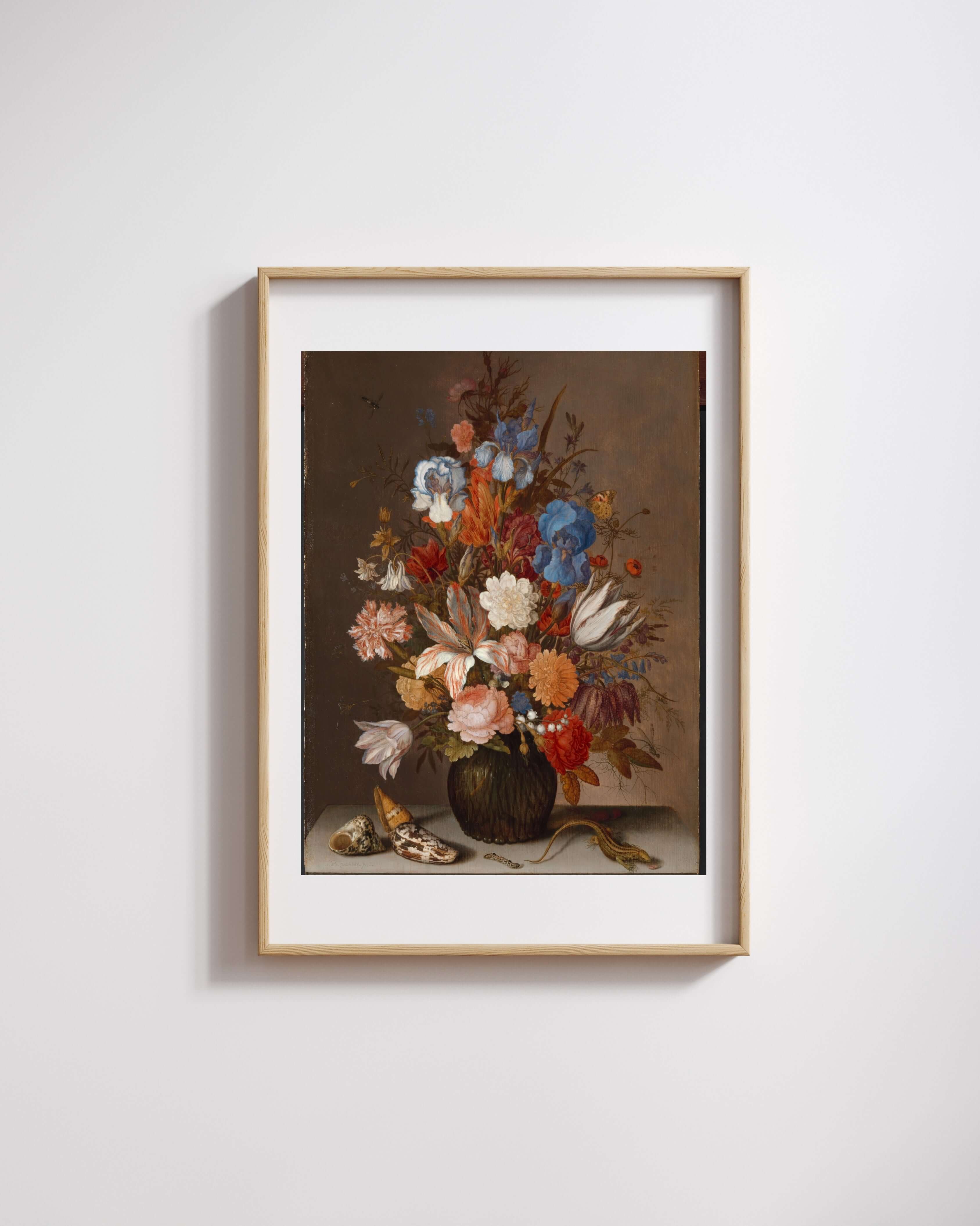 Balthasar Van Der Ast - Çiçeklerle Natürmort