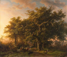 Barend Cornelis Koekkoek - Orman Sahnesi