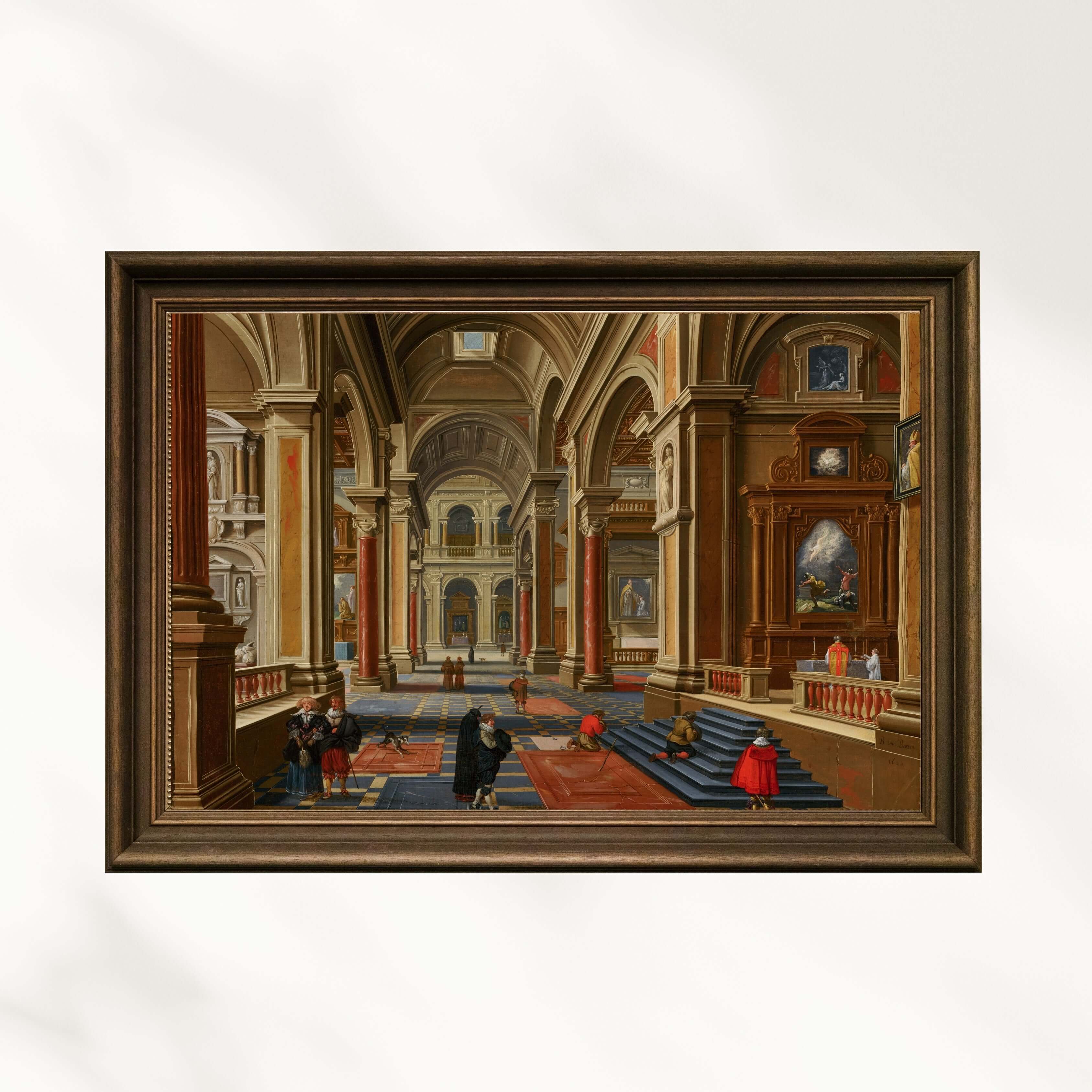 Bartholomeus Van Bassen - Bir Katolik Kilisesinin İÇi