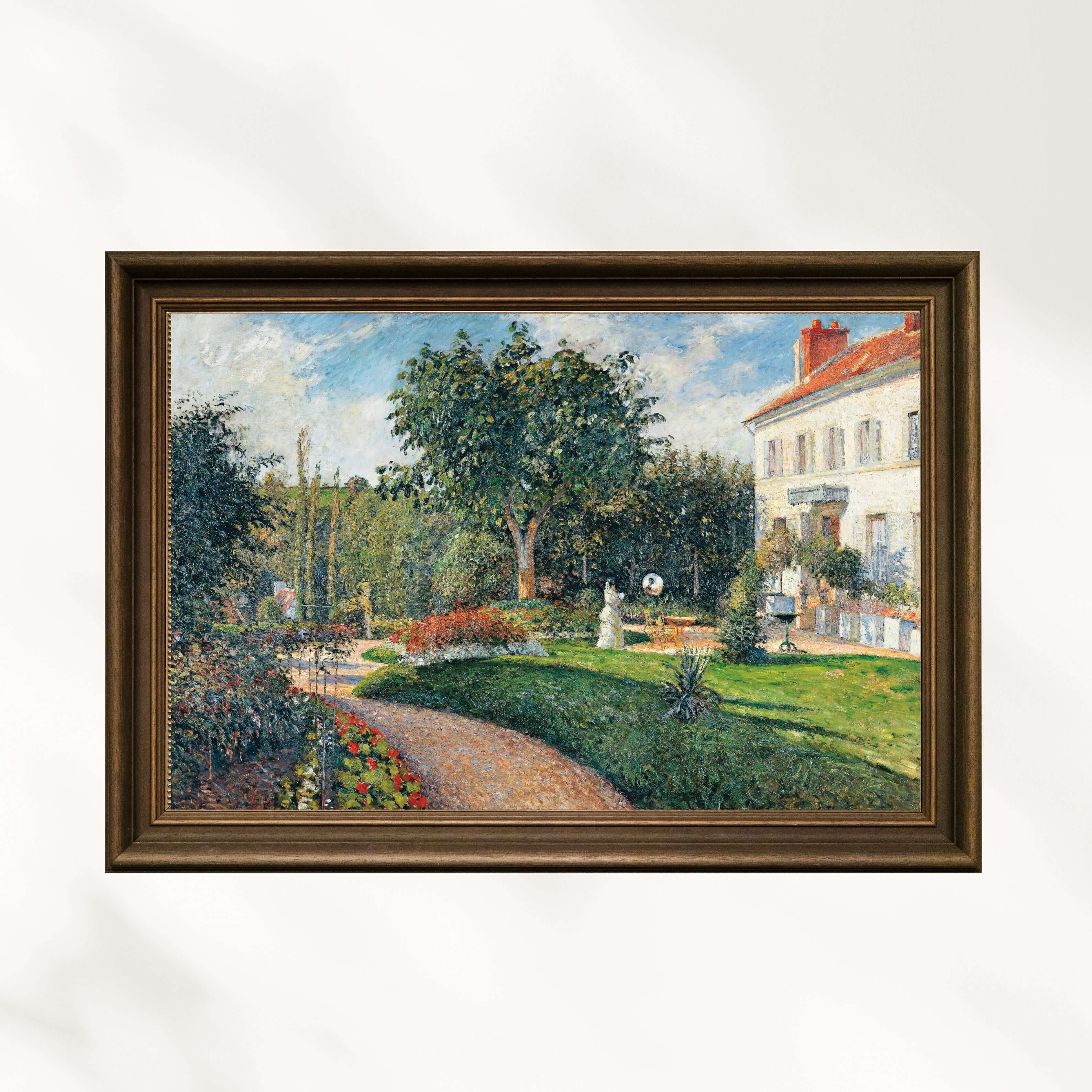 Camille Pissarro - Les Mathurins Bahçesi