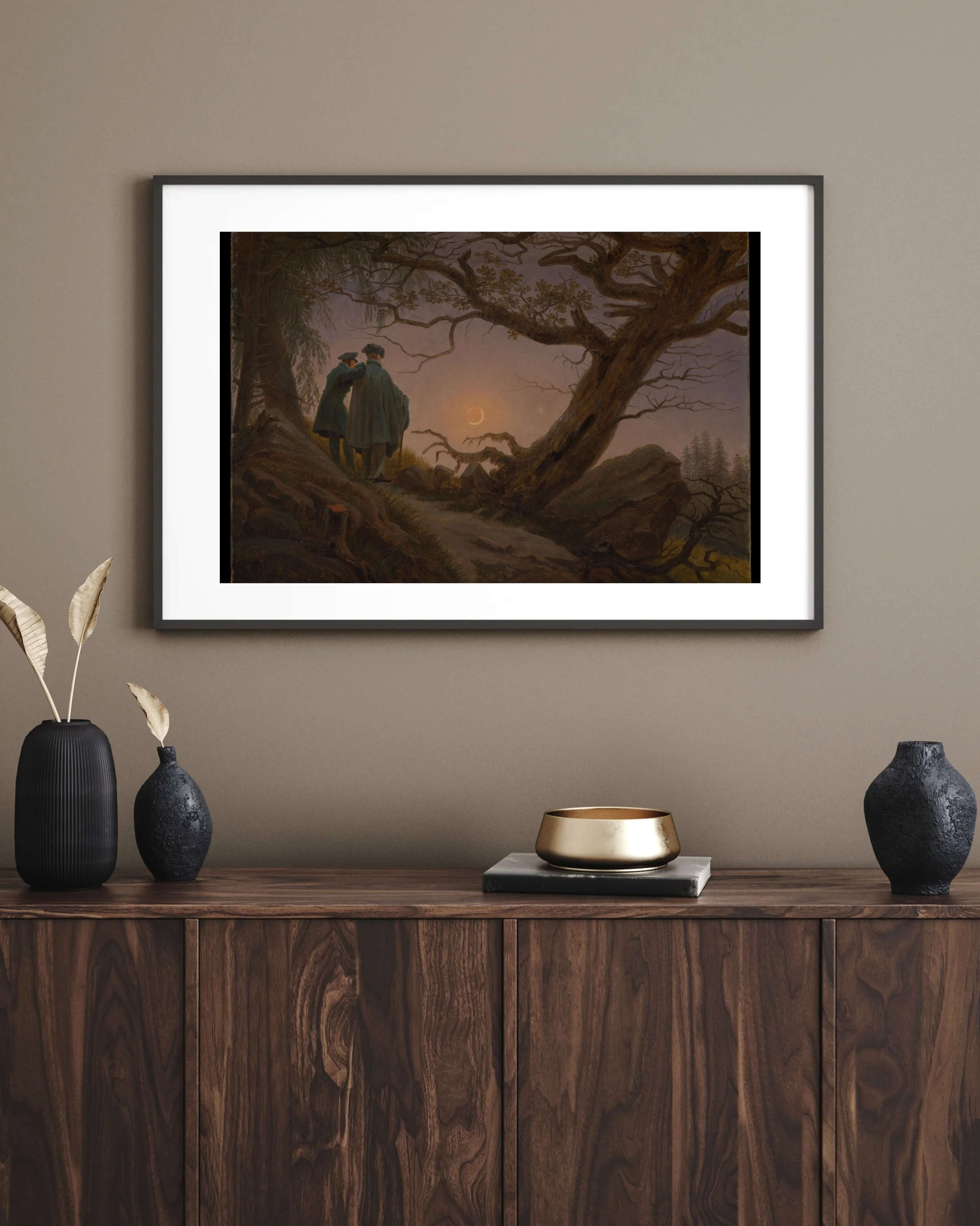 Caspar David Friedrich - Aya Bakan İKi Adam