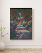 Claude Monet - Giverny’De Monet’Nin Bahçesinde Bir Yol