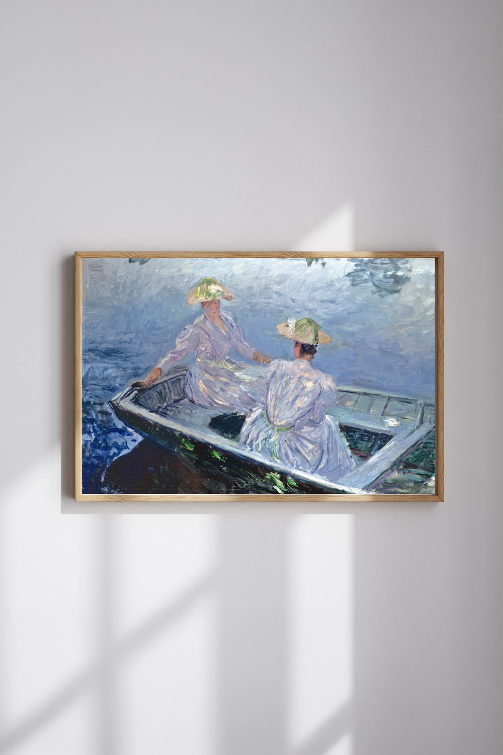 Claude Monet - Mavi Kayık - 3