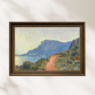 Claude Monet - Monaco Yakınlarında Corniche Yolu