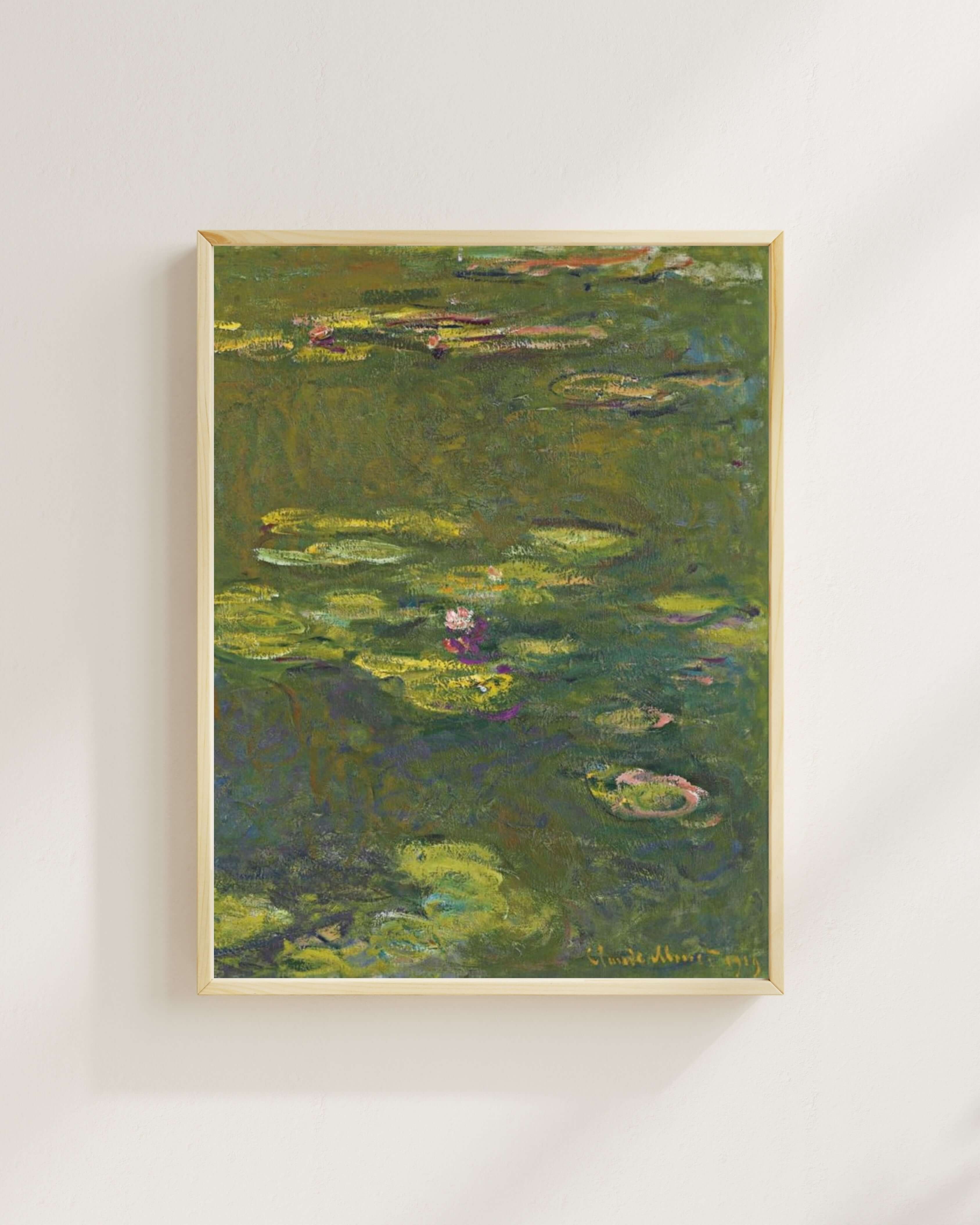 Claude Monet - Nilüferler Havuzu