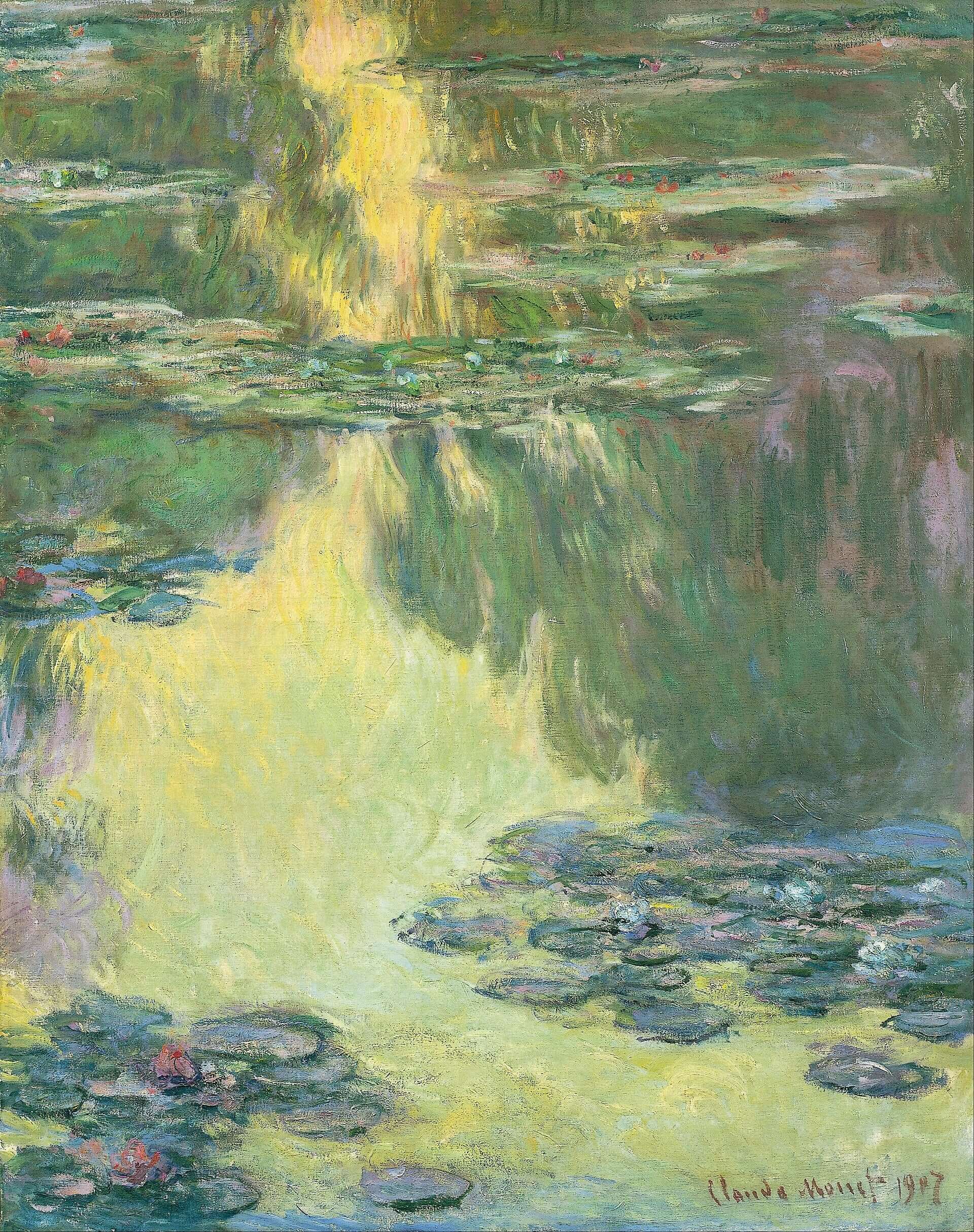 Claude Monet - Nilüferler Iv