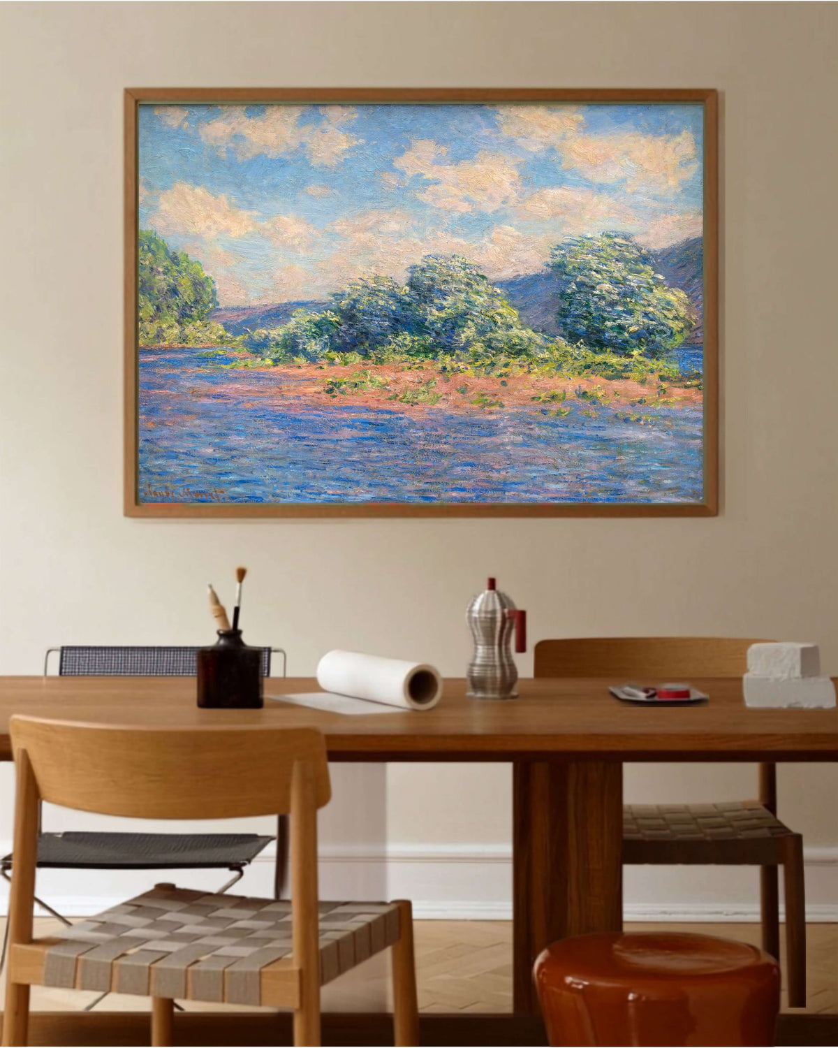 Claude Monet - Port-Villez’De Seine Nehri