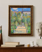 Claude Monet - Vétheuil’De Sanatçının Bahçesi