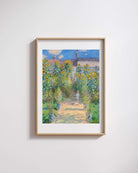 Claude Monet - Vétheuil’De Sanatçının Bahçesi