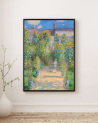 Claude Monet - Vétheuil’De Sanatçının Bahçesi