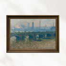 Claude Monet - Waterloo Bridge - Overcast