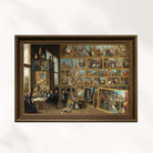 David Teniers The Younger - Arşidük Leopold Wilhelm Brüksel’Deki Galerisinde