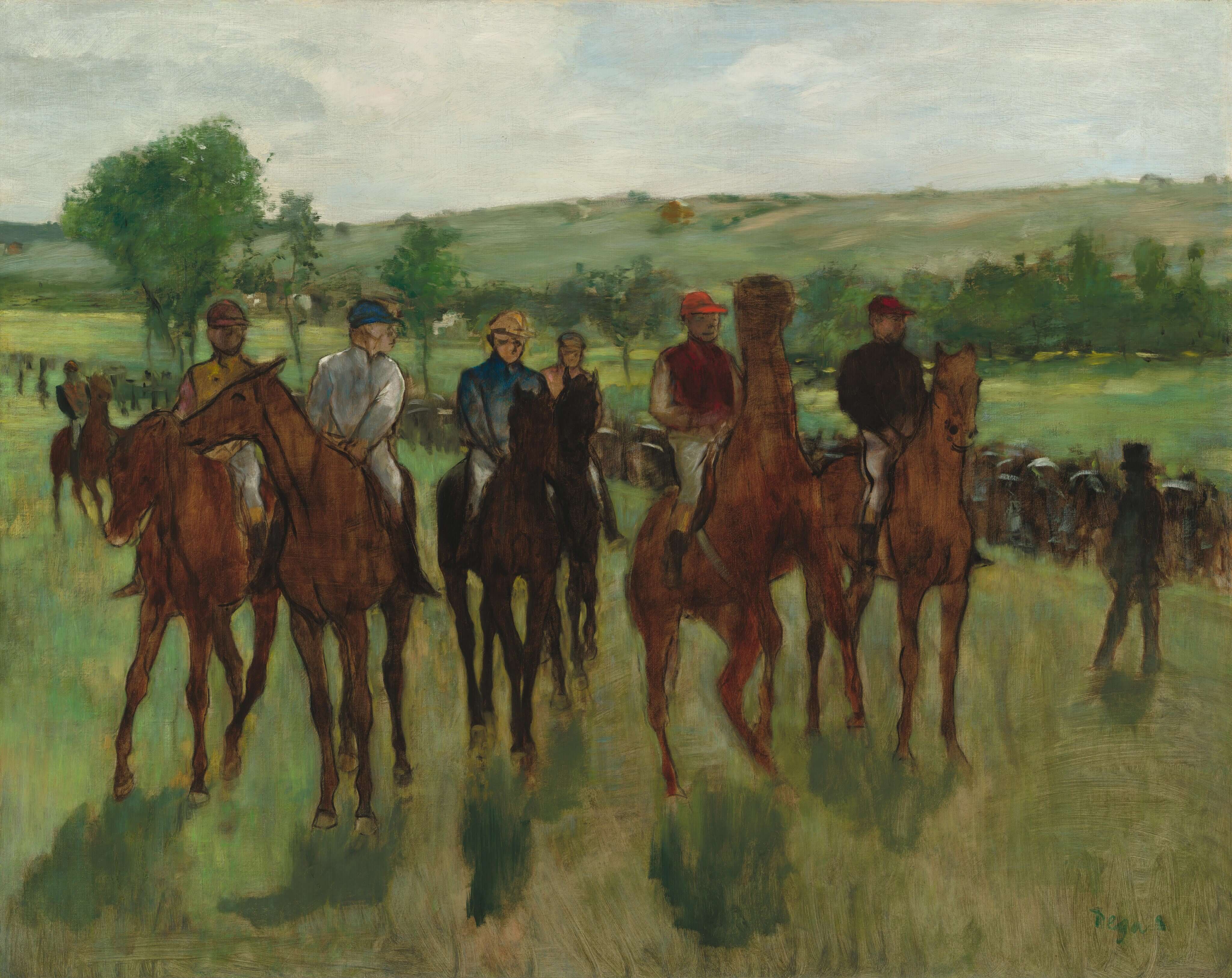 Edgar Degas - Biniciler