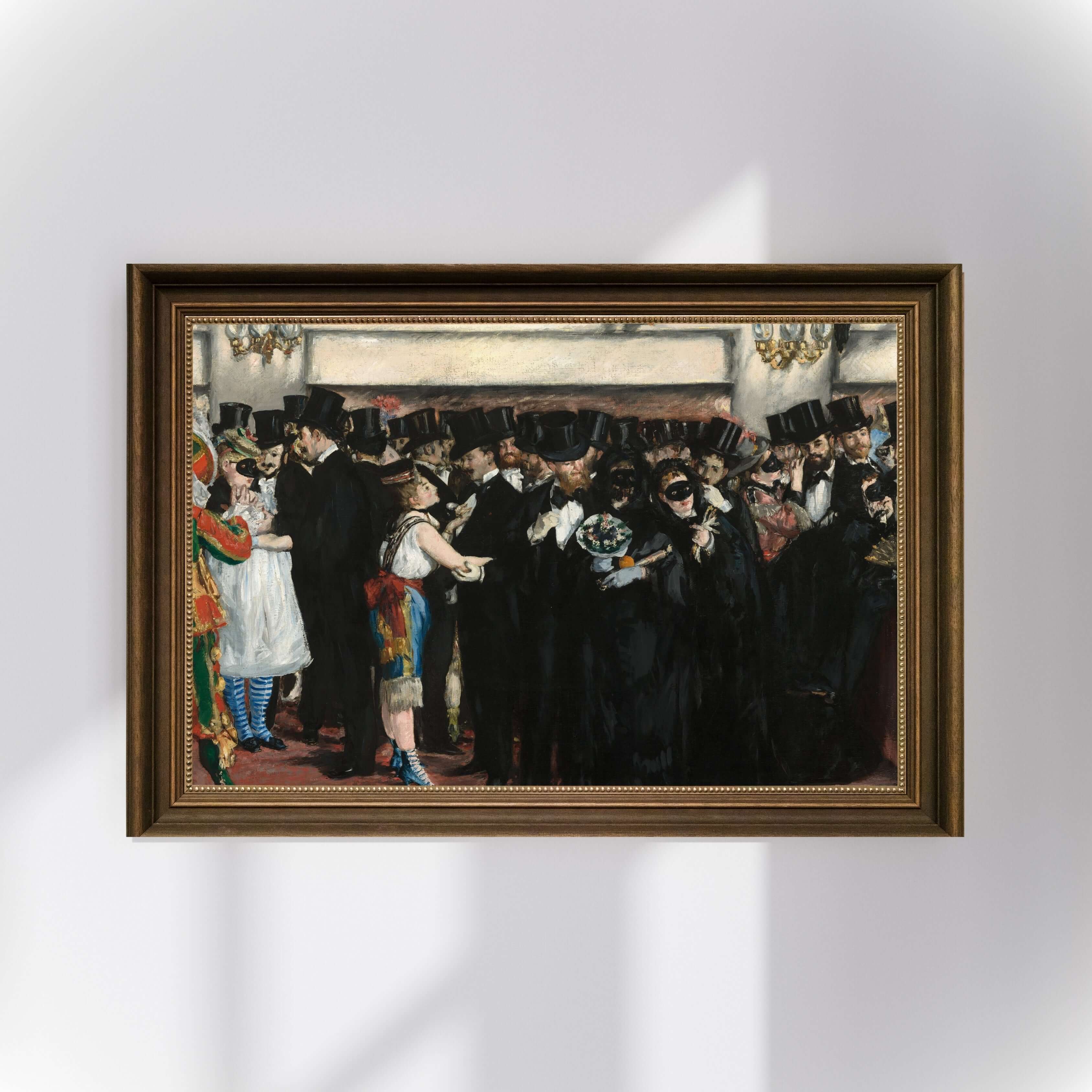 Édouard Manet - Operada Maskeli Balo