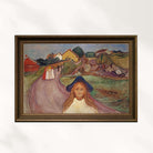 Edvard Munch - Åsgårdstrand'Da Sokak