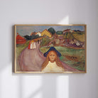 Edvard Munch - Åsgårdstrand'Da Sokak