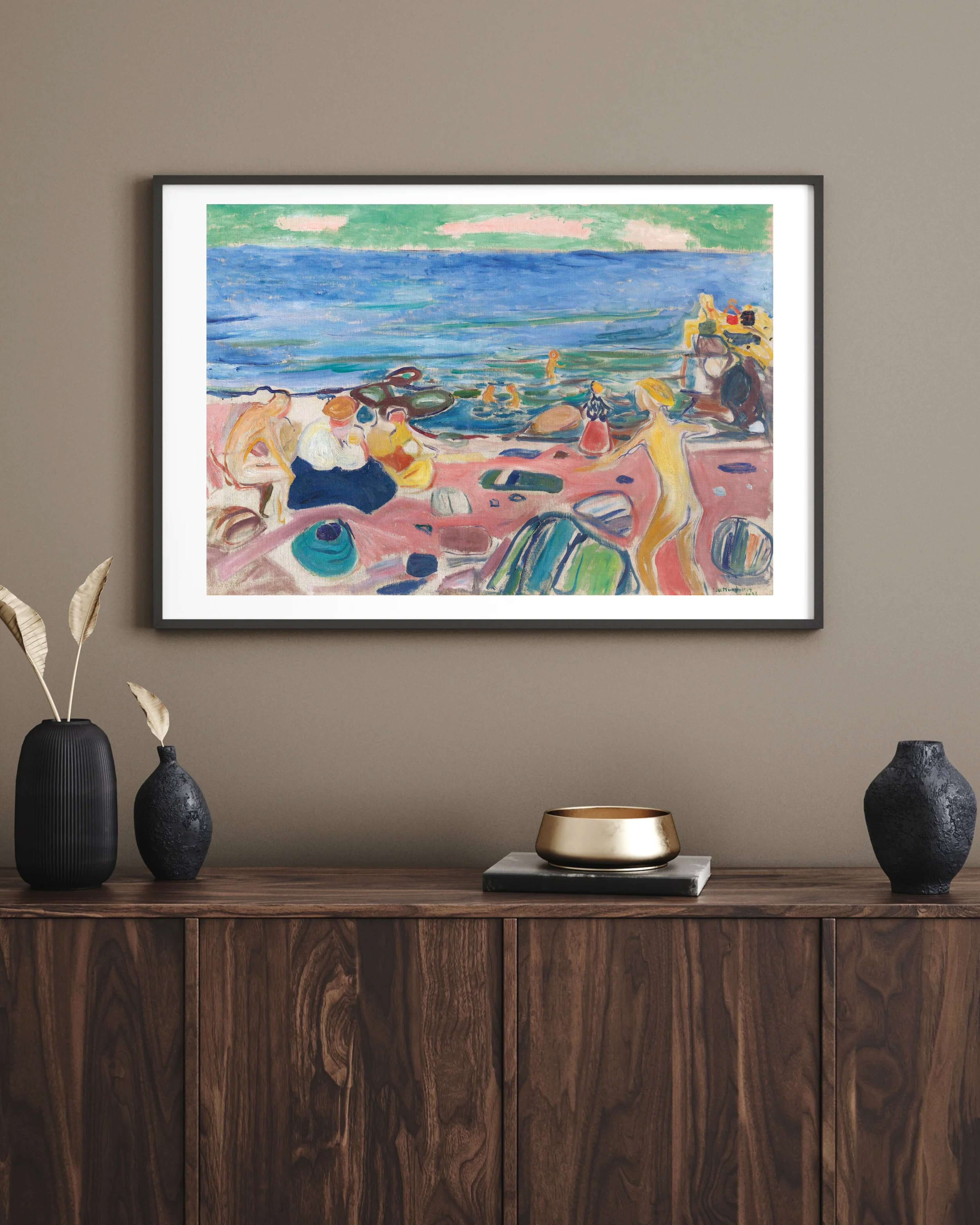 Edvard Munch - Åsgårdstrand'Dan Bir Sahne