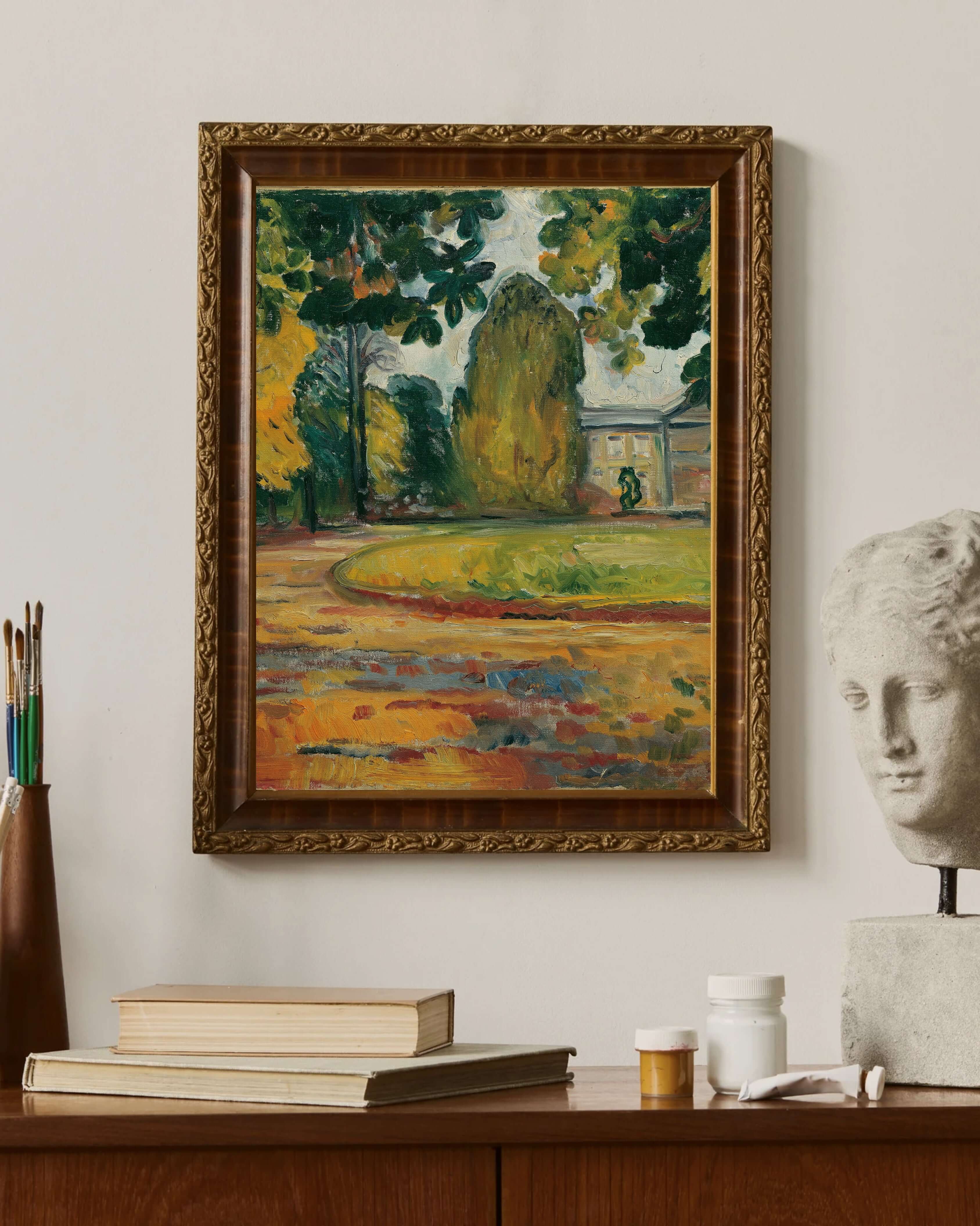 Edvard Munch - Kösen’Deki Park