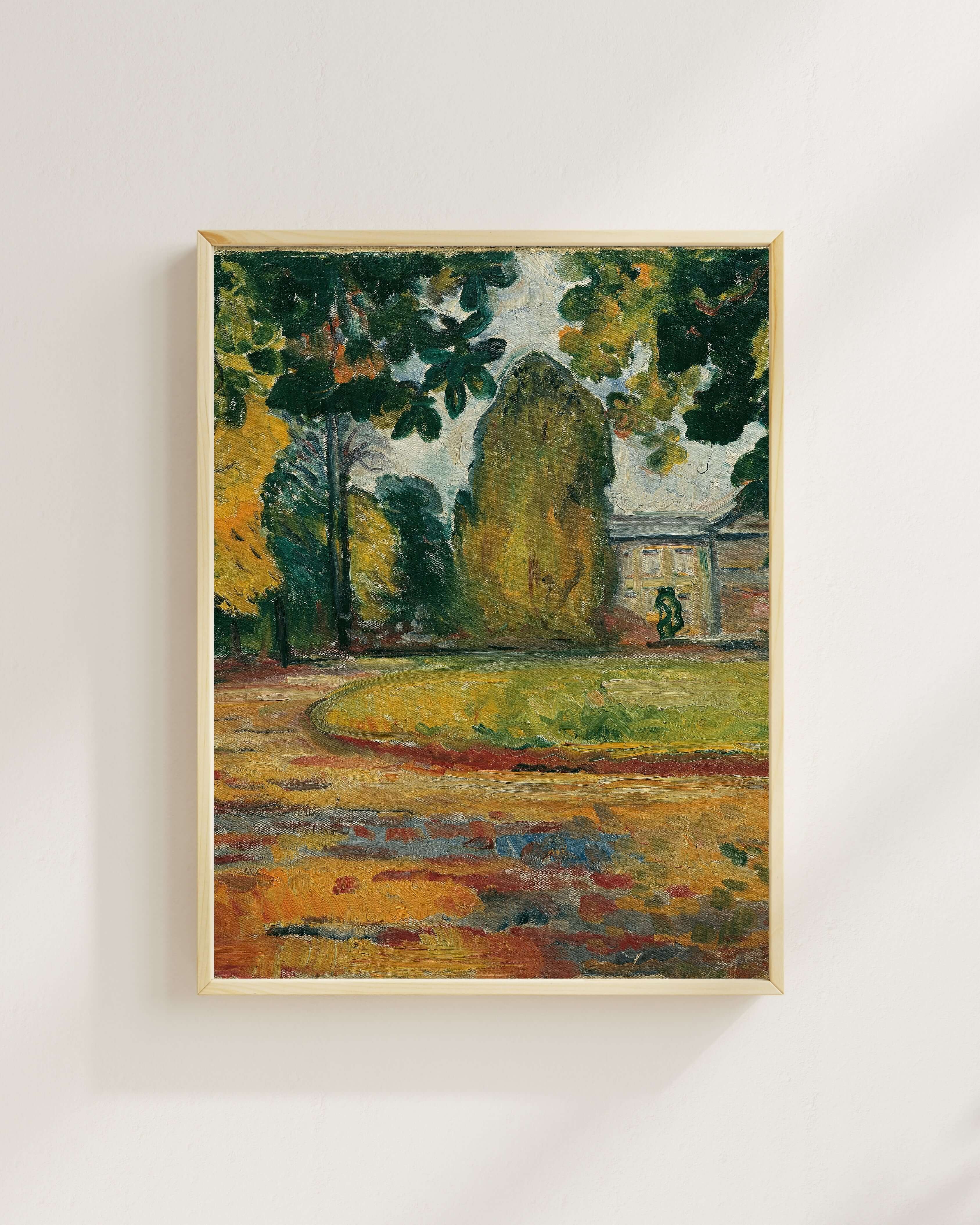 Edvard Munch - Kösen’Deki Park