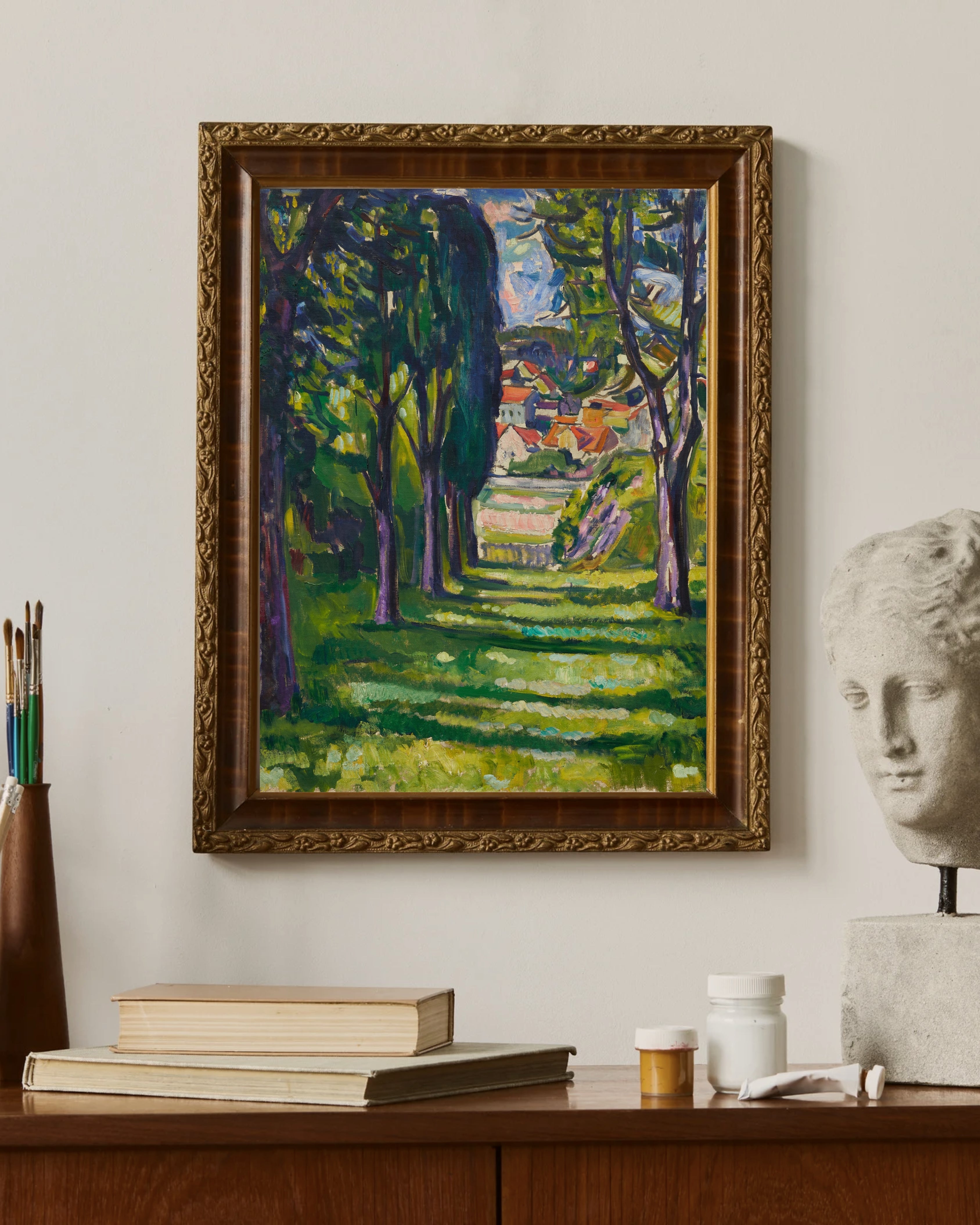 Edvard Munch - Kragerø'Da Bahçe